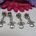 4 pcs Tibet Silver Angel Dangle Charms