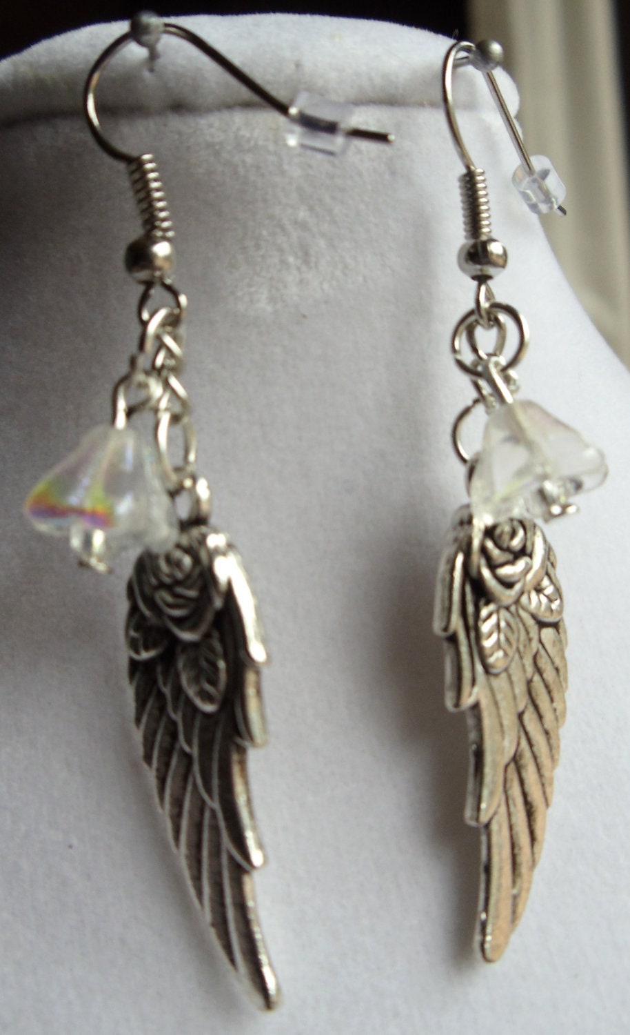 Silver Wing Earrings