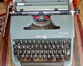 SALE...Vintage Olympia De Luxe typewriter...circa 1950s...was 100...now 50.