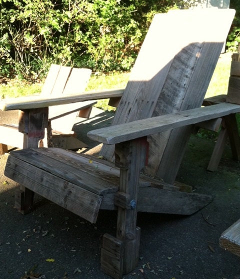 Rustic Patio or Fire Pit Adirondack Chair