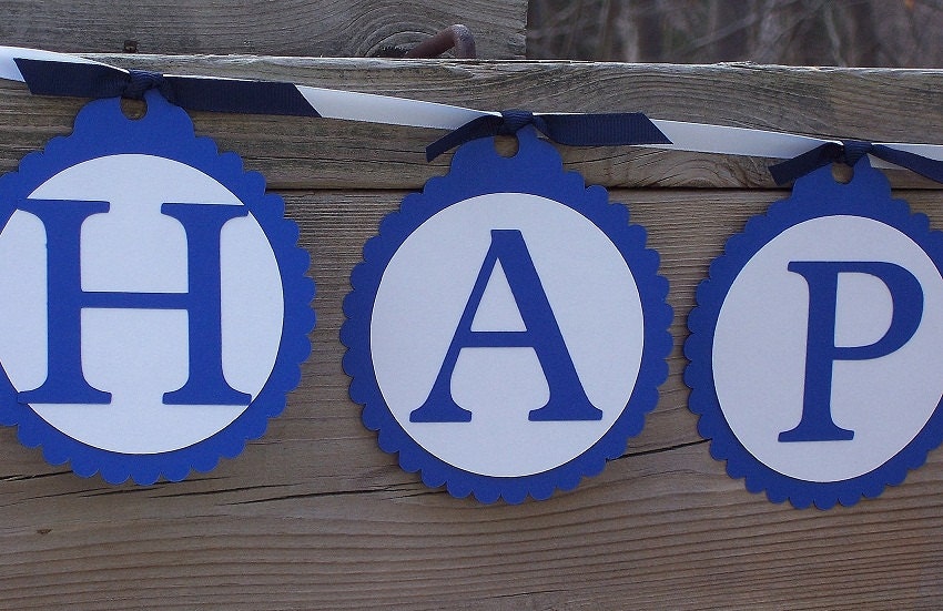 Simple Sentiment - Paper Party Banner - Choose Your Color - Happy Birthday - Weddings - Baby Showers - Bridal Shower - Anniversary