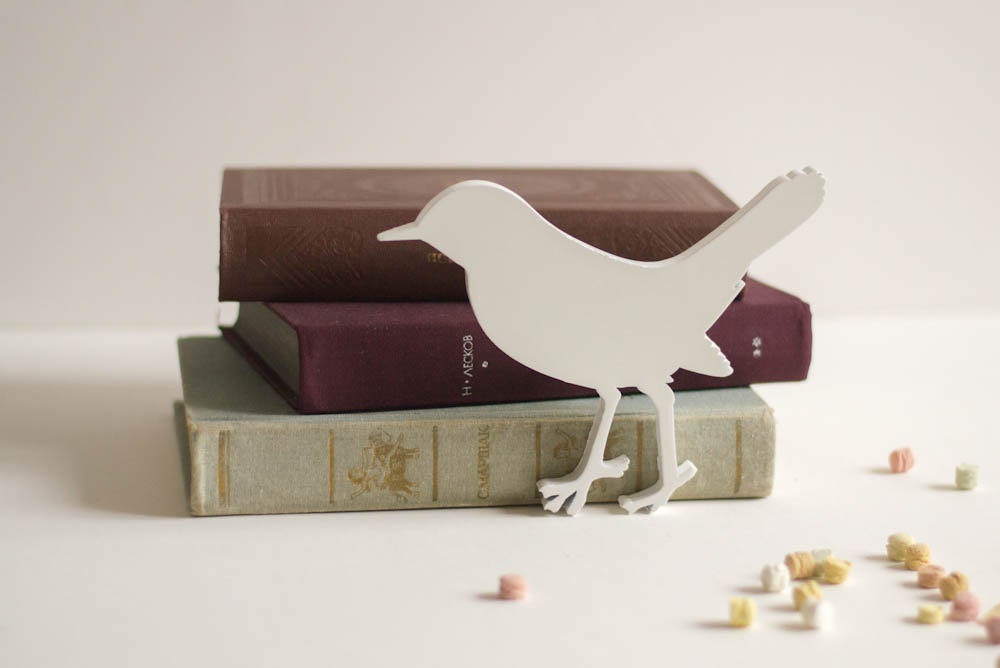 Deer Butterfly Bird Key Cat Rabbit  Heart Wood Wall Nursery Decor - Set of any three Animals/Sings