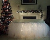 Tulle Tutu Table Skirt Head Table Party Table Custom Made You Pick Colors Il_170x135