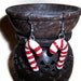 Candy Cane Earrings, Christmas Earrings, Polymer Clay Charms, Christmas Jewelry, Holiday accessories, christmas gifts, stocking stuffers