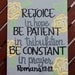 Romans 12:12 Canvas Painting - 11"X14"