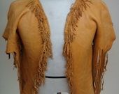 70s Deerskin Jacket - Gorgeous Leather, All Handmade