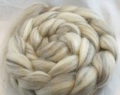Bluefaced Leicester Roving, Mixed Undyed