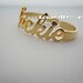 Personalized name ring - Any name - Any size - Any colors at same price - Gift box included.