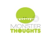 Ready Made, Simple and Cute Monster illustration Logo Design for your Business (OAK design)