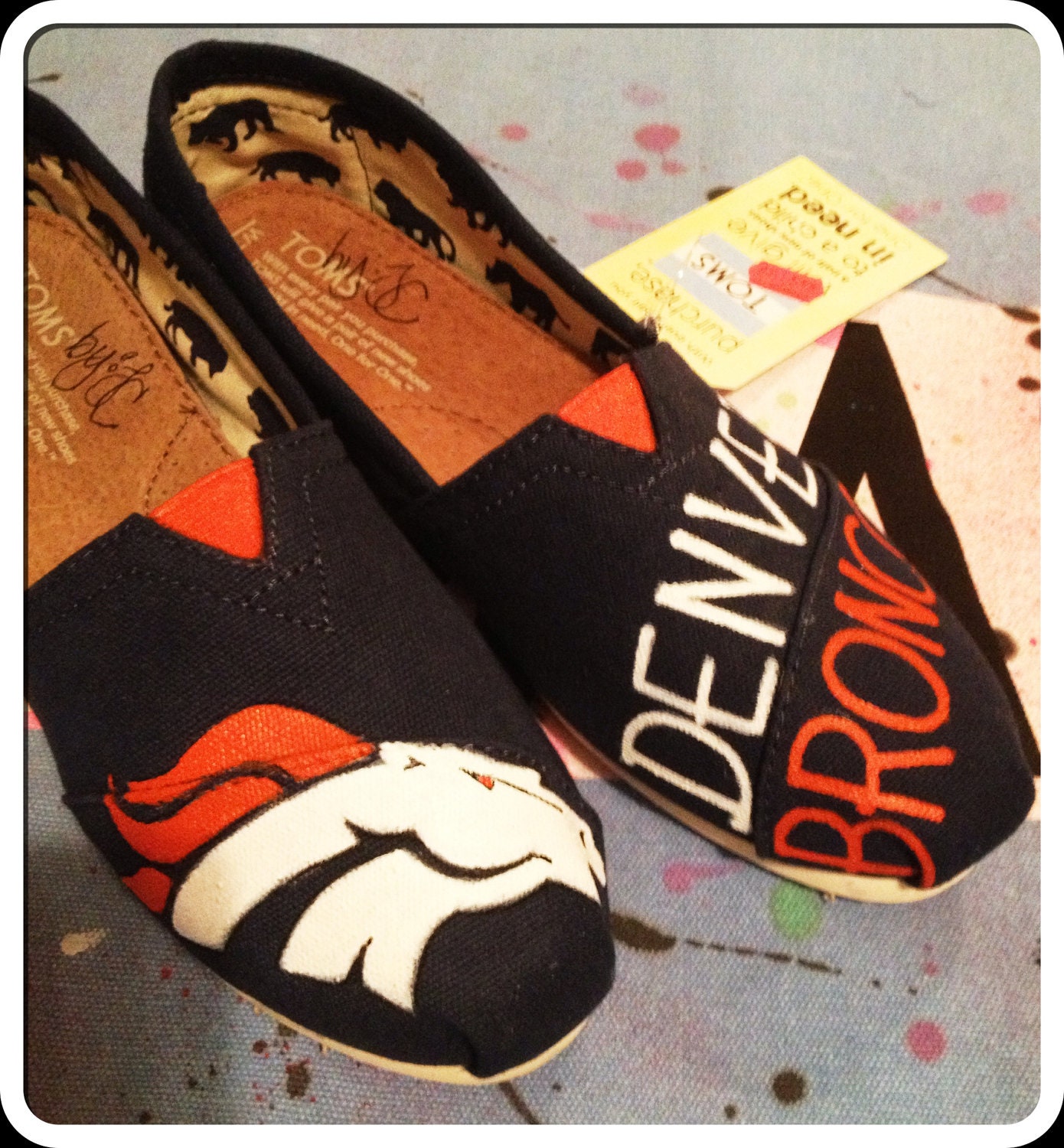 I love these Denver Broncos Women's Shoes