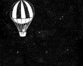 Hot-air Balloon 300x300 mm print