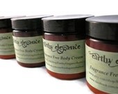 UNSCENTED Lotion.  All Natural Moisturizer.  Fragrance Free.  Body Cream.  Body Butter.  Unisex.  For Him.  For Her.  4 oz