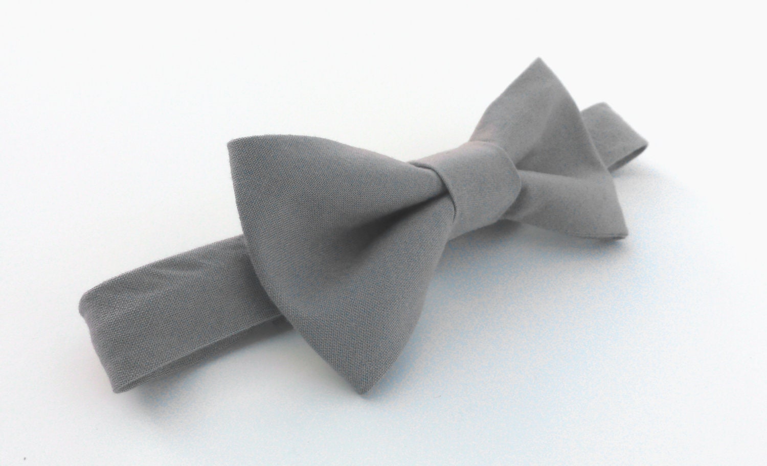 Boys Bow Tie- Stone Grey - Sizes newborn-adult