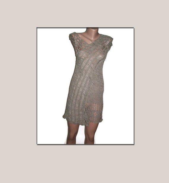 Reserved for Hela - Women Dress Tunic, Freeform, Grey Tunic Dress,Fashion, Gift for Her, OOAK