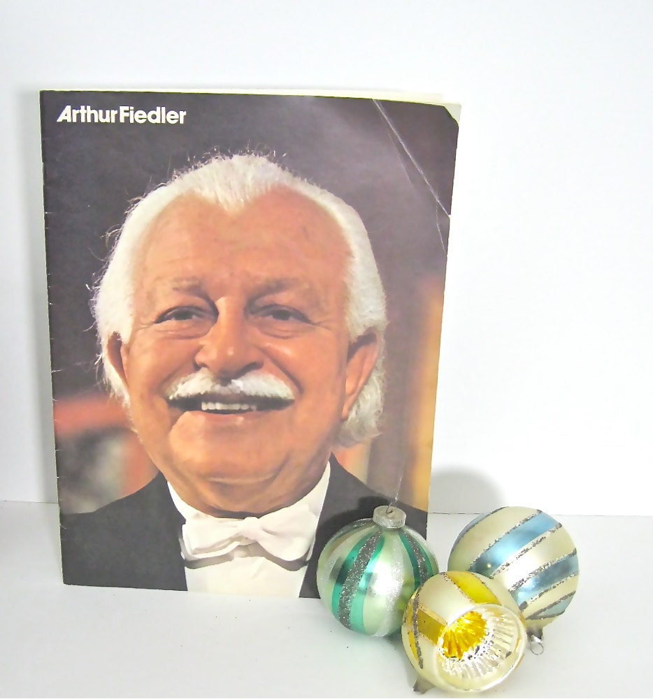 The Boston Pops Vintage Book Arthur Fiedlers Favorites Time Life Magazine Orchestra Conductor Maestro