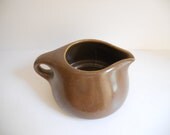 Russel Wright China by Iroquois Nutmeg Brown Creamer