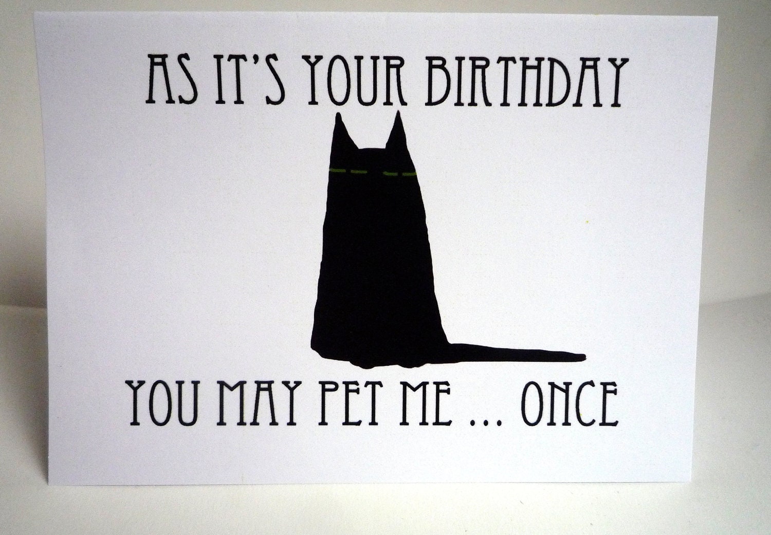 Birthday Card Cats