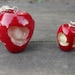 Small IOU Apple Necklace - Moriarty, BBC Sherlock