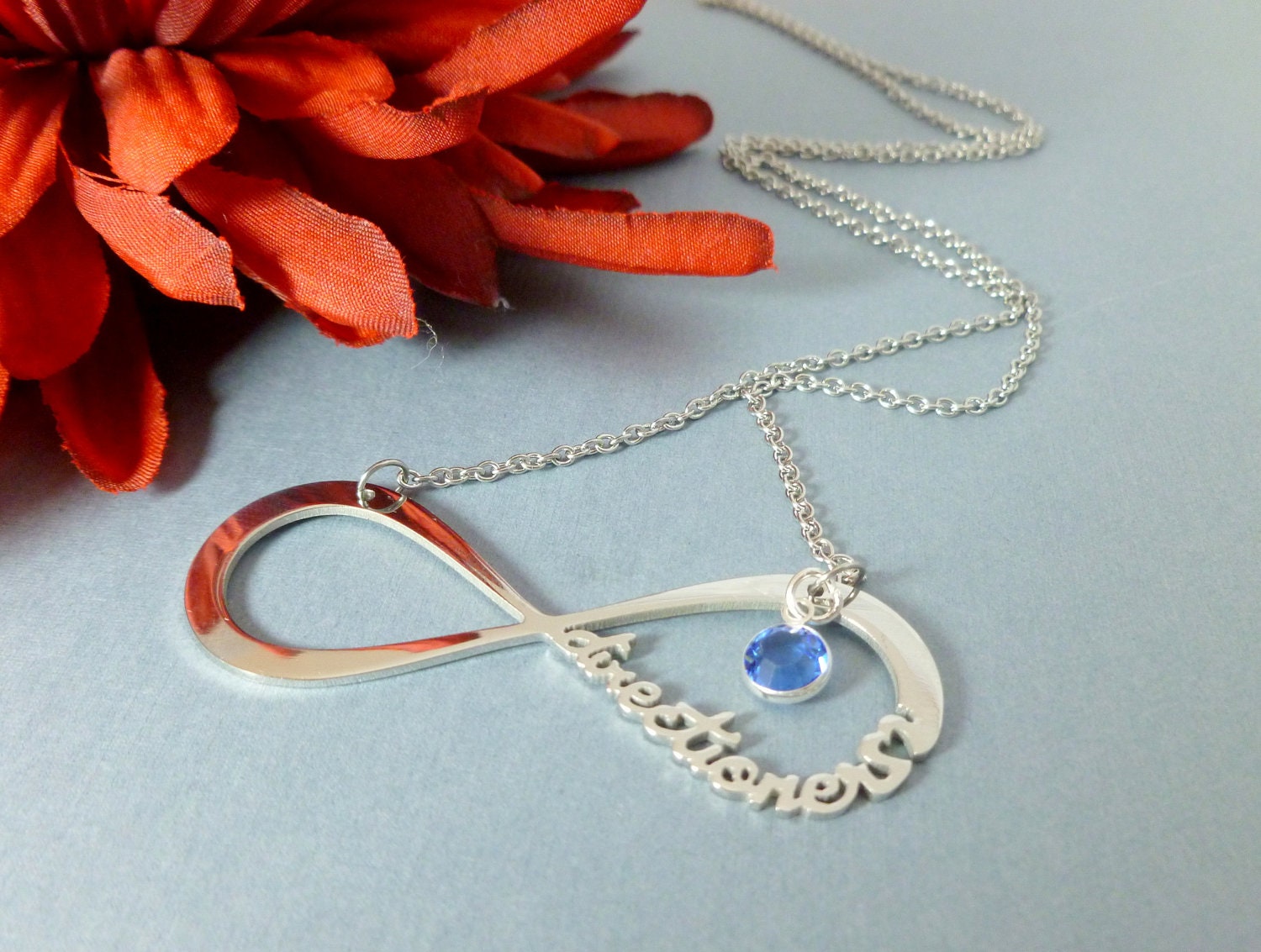 One Direction, INFINITY FOREVER DIRECTIONER - Infinity One Direction Necklace - Ready To Ship - Infinite 1D British Boy Band