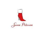 Holiday Note Card: Stiletto Santa Boot  Personalized Folded Notecards set of 10