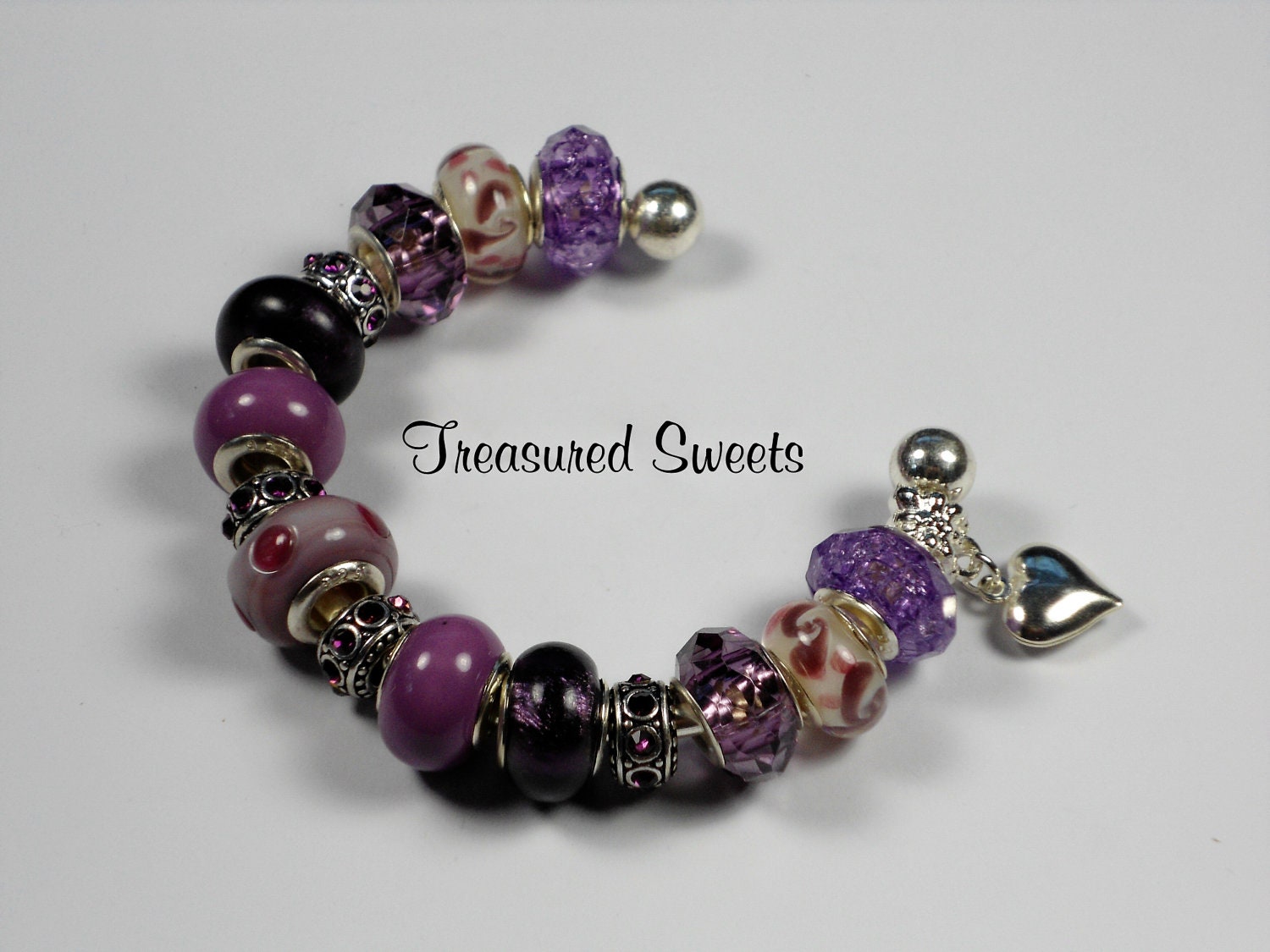 pandora purple bracelet