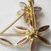 Vintage Juliana Amethyst Purple Rhinestone Flower Brooch Pin Delizza and Elster D&E High Fashion Jewelry February Birthstone Colors