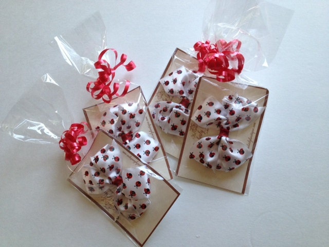 Glitter Ladybugs Party Favors