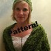 Knitting pattern, Hat and shawl, green, Alpaca- Knitting tutorial PDF
