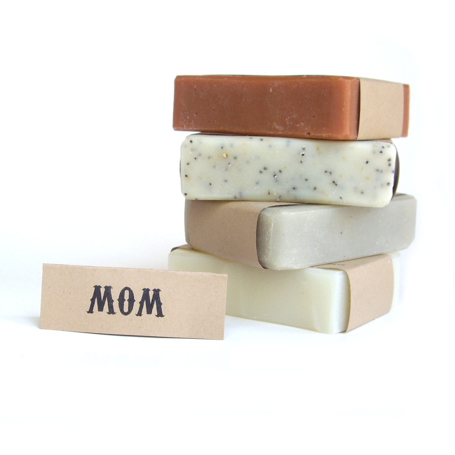 Soap gift set - Mom gift set - Vegan Soap, mothers day, womens gift set, Unscented Soap, All Natural Soap gift set, Handmade Soap,