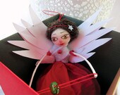 Miniature angel art doll