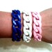 Chunky Acrylic Curb Chain Bracelet (Pick 1)