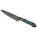 Damascus Chef knife Cutlery Knife Kitchen Knife utility knife Abalone knife - Hand forged