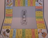 Vintage 1958 Finance Board Game With Original Box Parker Brothers Precursor to Monopoly