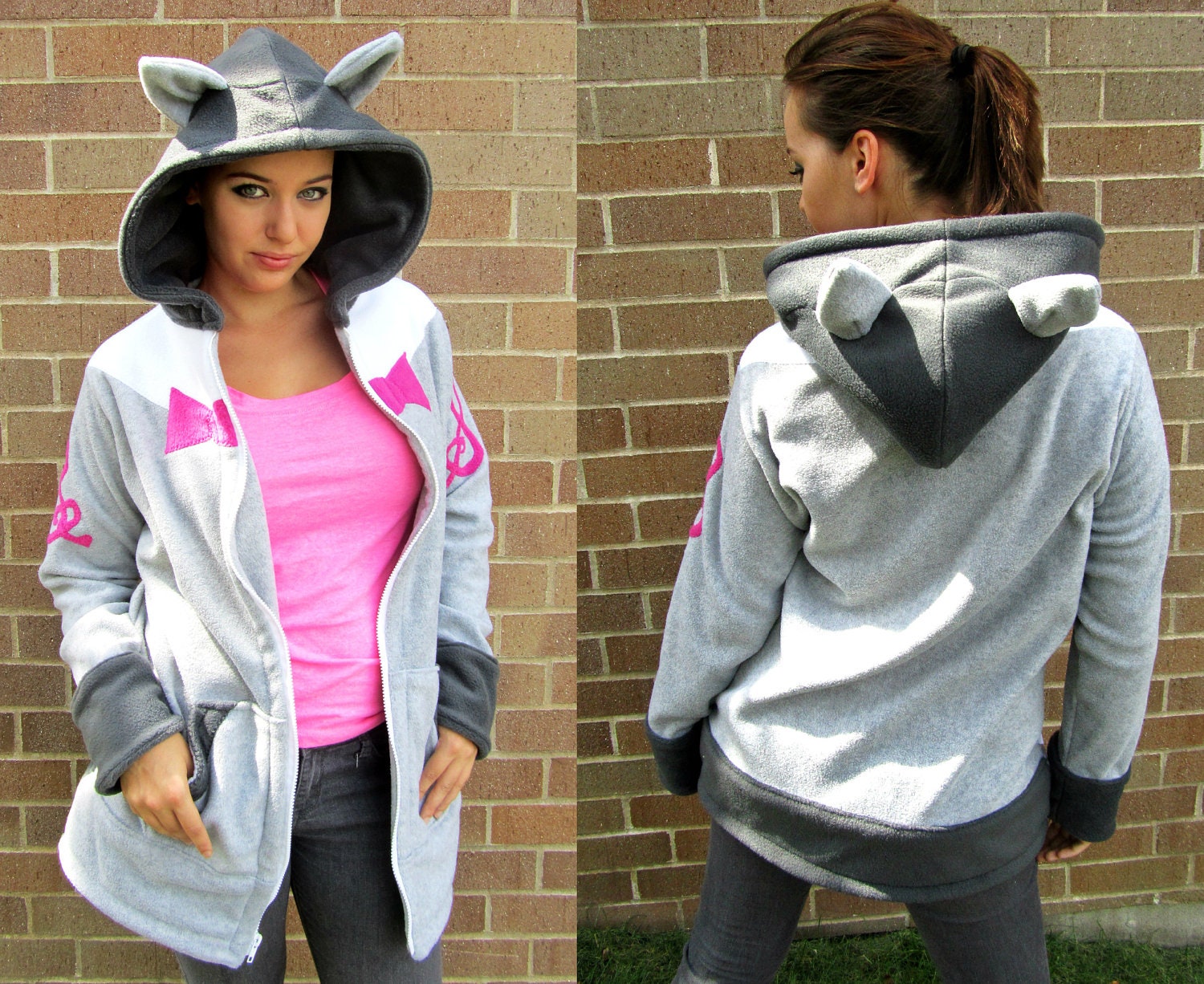 Octave -- Handmade Anti-Pill Fleece Hoodie / Sweatshirt