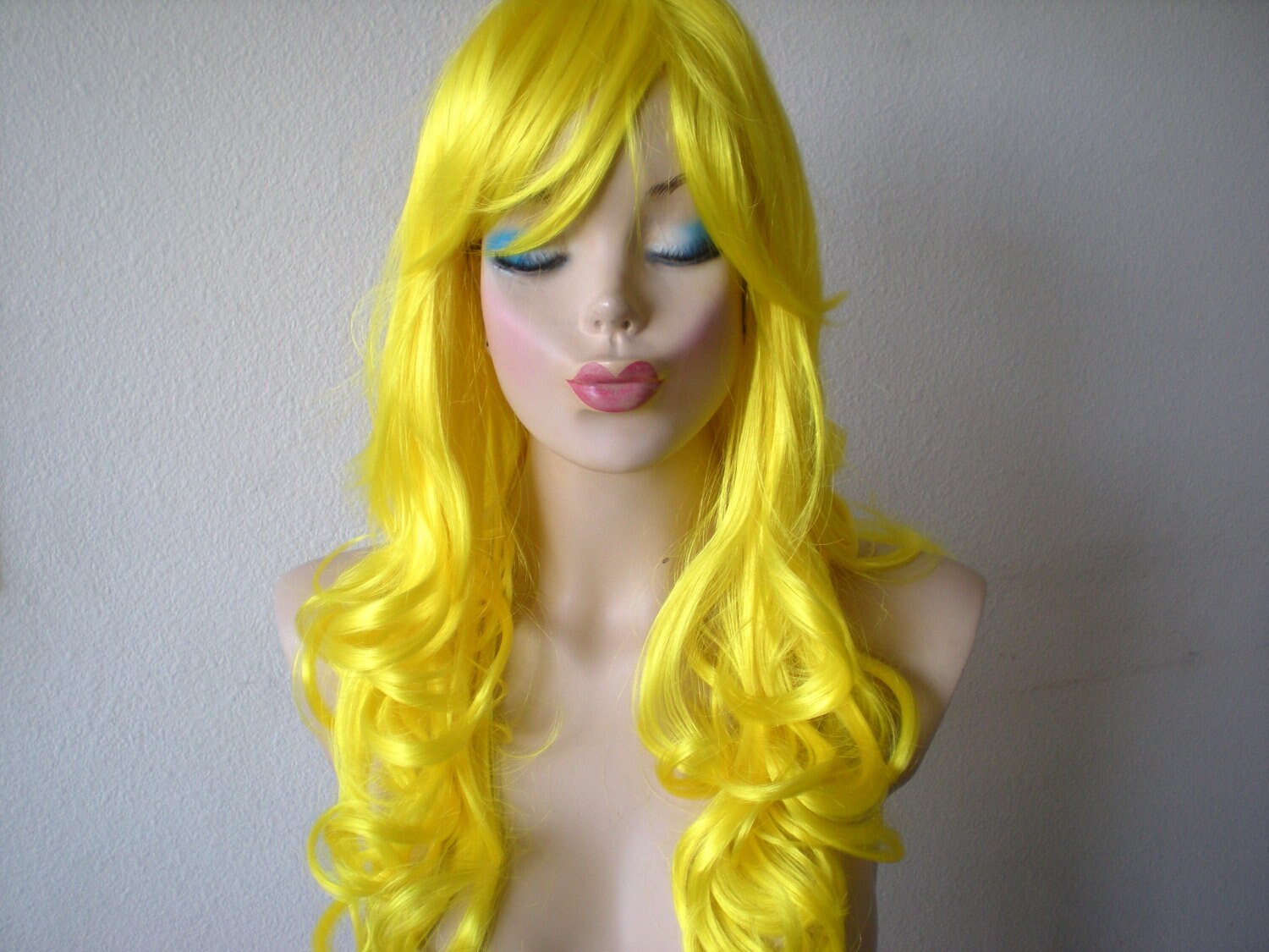 Long Yellow Wig