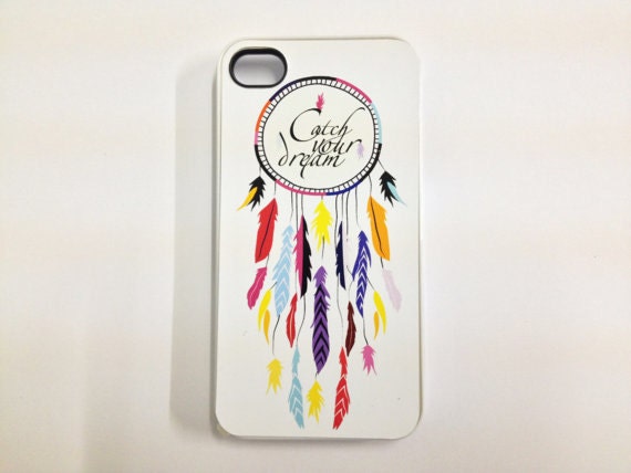 BUY 2 GET 1 FREE ---- Dream Catcher iPhone 4 Case, iPhone 4s Case, iPhone 4 Cover, Hard iPhone 4 Case , silicone iphone 4 case