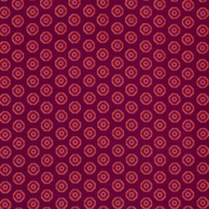 LAST ONE - Chicopee - Ziggy Medallion in Red - 22 inches