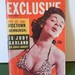 1956 girlie gossip Exclusive moviestar magazine featuing Judy Garland