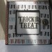 Trick or Treat Halloween Album and Box, Baby's First Halloween Photo Album and Box