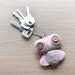 Felt Keychain -  Valentine Gift-  cute accessories -  Kawaii - owl plush - READY TO SHIP