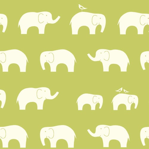 Birch Fabrics - MOD BASICS Ellie in Green  - 1 Fat Quarter