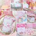 Shabby Chic Princess Party Theme - Instantly Downloadable and Editable File - Personalize at home with Adobe Reader