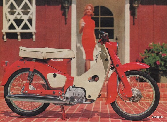 Information on antique honda mopeds or scooters #6