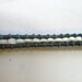 4 Wrap Shell Bracelet with Blue and White Shell Beads and Blue Metal Beads, Sailor Button for Attachment, Gift for Surfer, Boho Beachy