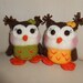 Two baby owls - RESERVED item for Eva-Anne