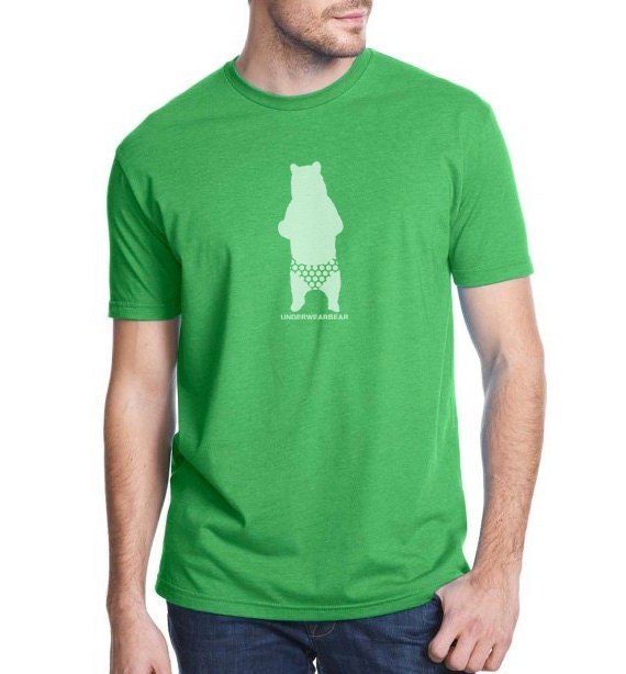Underwearbear. Men's t-shirt.