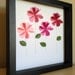 Pink Flower, 3D paper art, that can be personalized