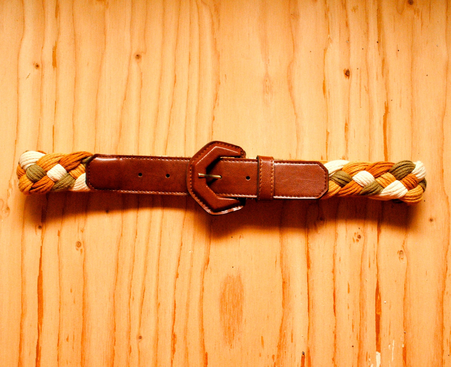 Vintage Braided Desert Boho Belt