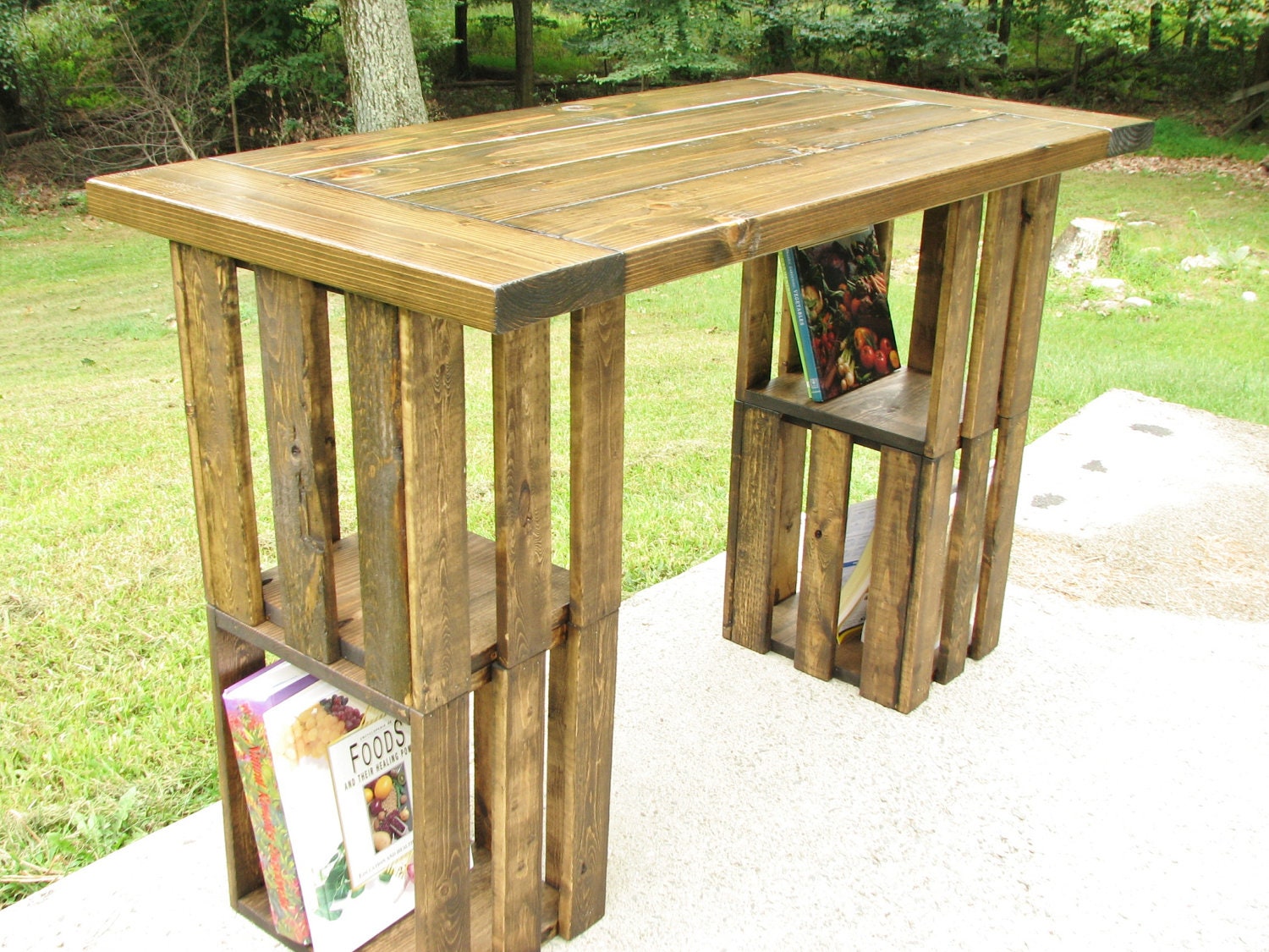 Computer Desk, Rustic, Crate, Country, Modern