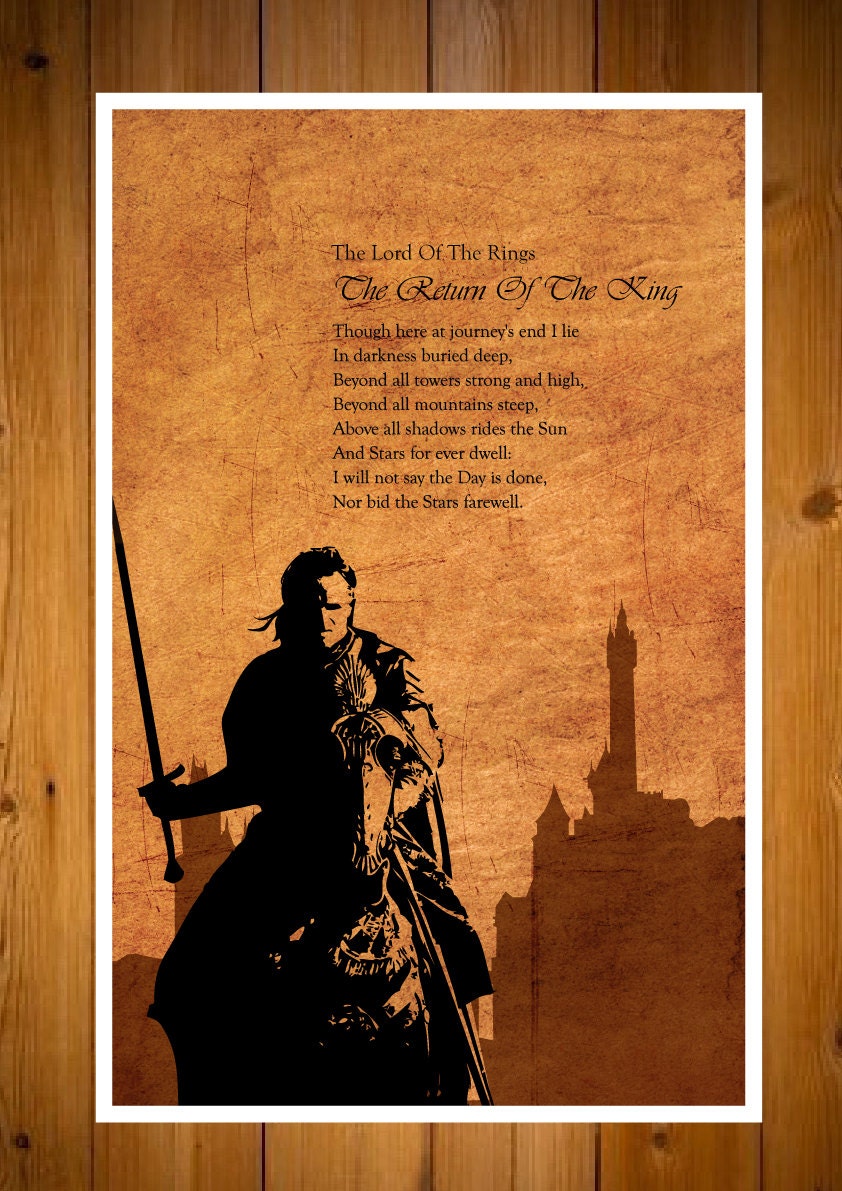 The Return of the King -  Lord of the Rings 11X17" poster